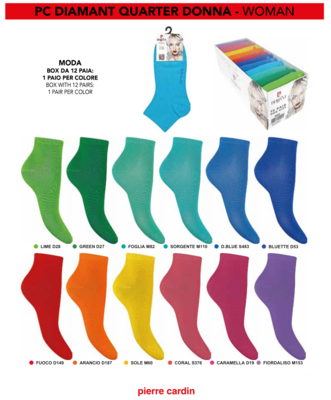 PCDIAMANT ŽENSKE KRATKE ČARAPE Tellini S.R.L. Veleprodajna odjeća